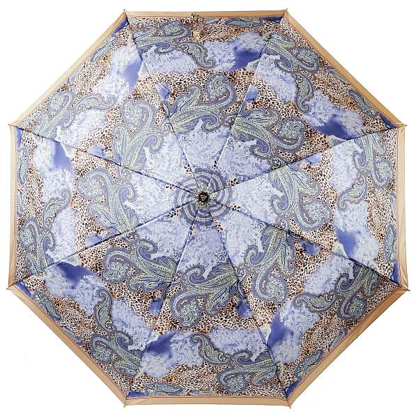 UFS0100-9 Зонт жен. Fabretti, автомат, 3 сложения, сатин Fabretti, Артикул: UFS0100-9 фото №1