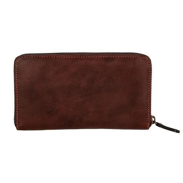 Портмоне коричневый Gianni Conti 918106 dark brown Gianni Conti, Артикул: 918106 dark brown фото №1