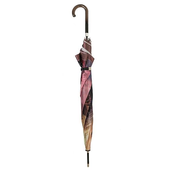 UFJ0028-5 Зонт-трость жен. Fabretti, сатин Fabretti, Артикул: UFJ0028-5 фото №1