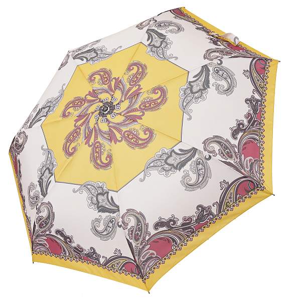 UFR0026-7 Зонт жен. Fabretti, автомат, 3 сложения, эпонж Fabretti, Артикул: UFR0026-7 фото №1
