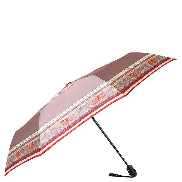 UFS0081-3 Зонт жен. Fabretti, автомат, 3 сложения, сатин Fabretti, Артикул: UFS0081-3 фото №1