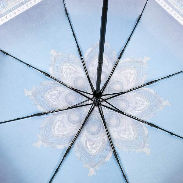 UFS0081-11 Зонт жен. Fabretti, автомат, 3 сложения, сатин Fabretti, Артикул: UFS0081-11 фото №1