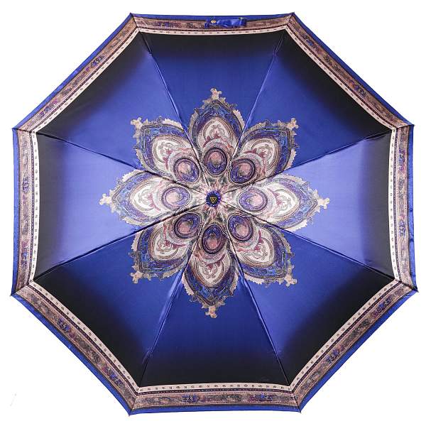 UFS0081-8 Зонт жен. Fabretti, автомат, 3 сложения, сатин Fabretti, Артикул: UFS0081-8 фото №1