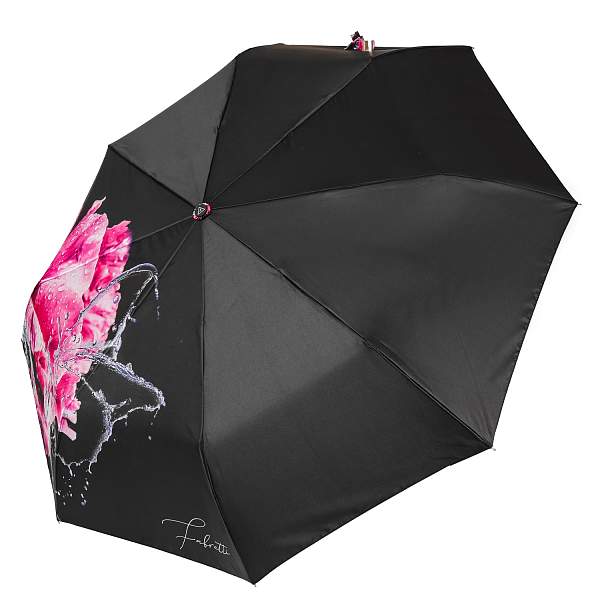 UFS0082-2 Зонт жен. Fabretti, автомат, 3 сложения, сатин Fabretti, Артикул: UFS0082-2 фото №1