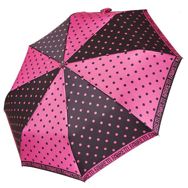 UFS0083-5 Зонт жен. Fabretti, автомат, 3 сложения, сатин Fabretti, Артикул: UFS0083-5 фото №1