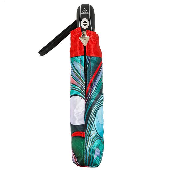 UFS0085-4 Зонт жен. Fabretti, автомат, 3 сложения, сатин Fabretti, Артикул: UFS0085-4 фото №1