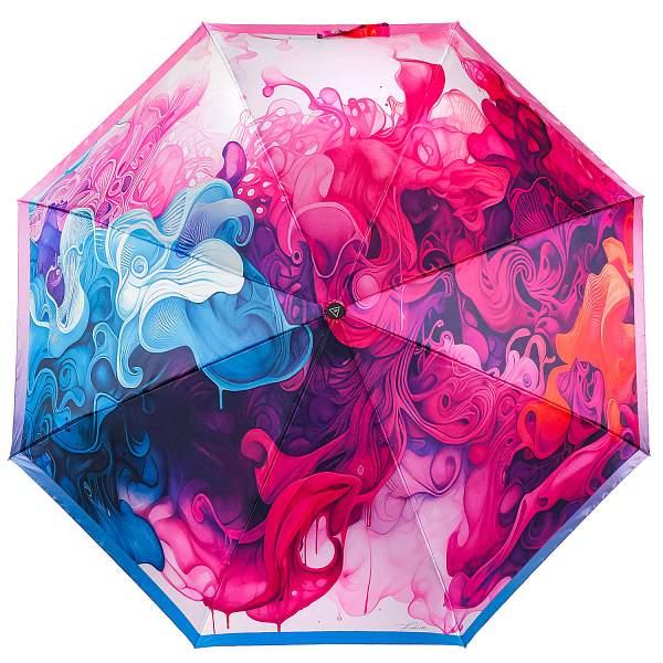 UFS0086-5 Зонт жен. Fabretti, автомат, 3 сложения, сатин Fabretti, Артикул: UFS0086-5 фото №1