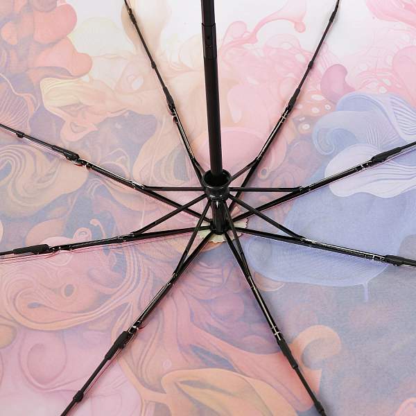 UFS0086-6 Зонт жен. Fabretti, автомат, 3 сложения, сатин Fabretti, Артикул: UFS0086-6 фото №1