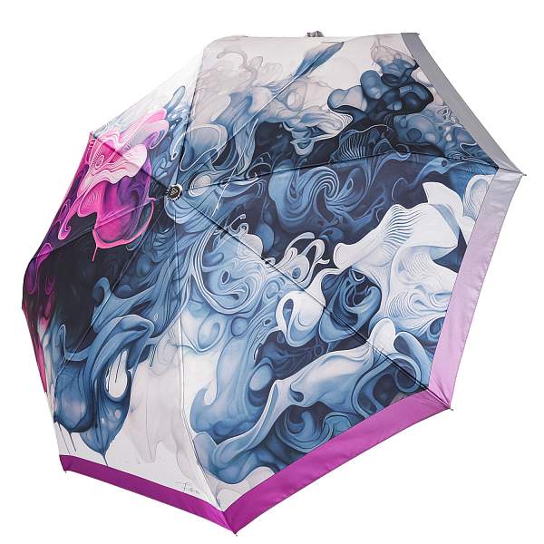 UFS0086-3 Зонт жен. Fabretti, автомат, 3 сложения, сатин Fabretti, Артикул: UFS0086-3 фото №1