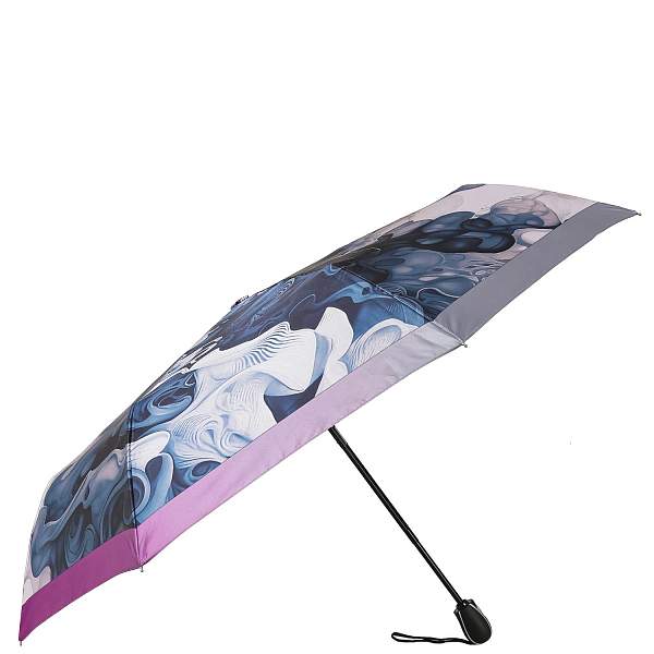UFS0086-3 Зонт жен. Fabretti, автомат, 3 сложения, сатин Fabretti, Артикул: UFS0086-3 фото №1