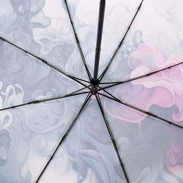 UFS0086-3 Зонт жен. Fabretti, автомат, 3 сложения, сатин Fabretti, Артикул: UFS0086-3 фото №1