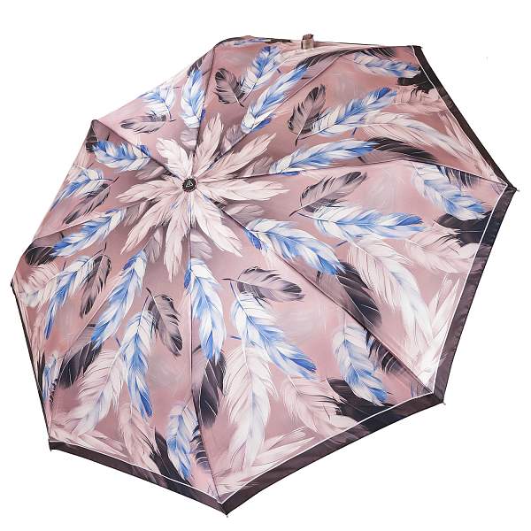 UFS0087-12 Зонт жен. Fabretti, автомат, 3 сложения, сатин Fabretti, Артикул: UFS0087-12 фото №1