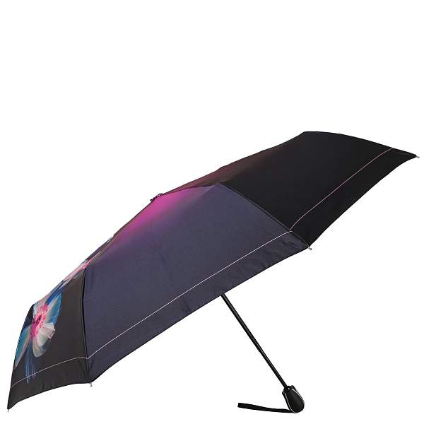 UFS0091-10 Зонт жен. Fabretti, автомат, 3 сложения, сатин Fabretti, Артикул: UFS0091-10 фото №1