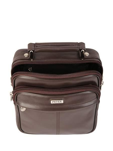 Сумка мужская кожаная Petek 3854.000.222 Petek, Артикул: 3854.000.222 фото №1
