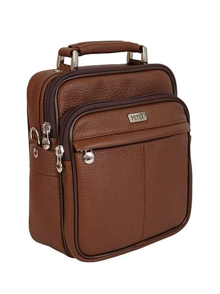 Сумка мужская кожаная Petek 3854.X10.A02 Petek, Артикул: 3854.X10.A02 фото №1