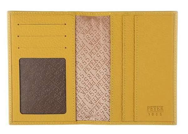 Обложка для паспорта женская кожаная Petek 501K.234.14 Petek, Артикул: 501K.234.14 фото №1