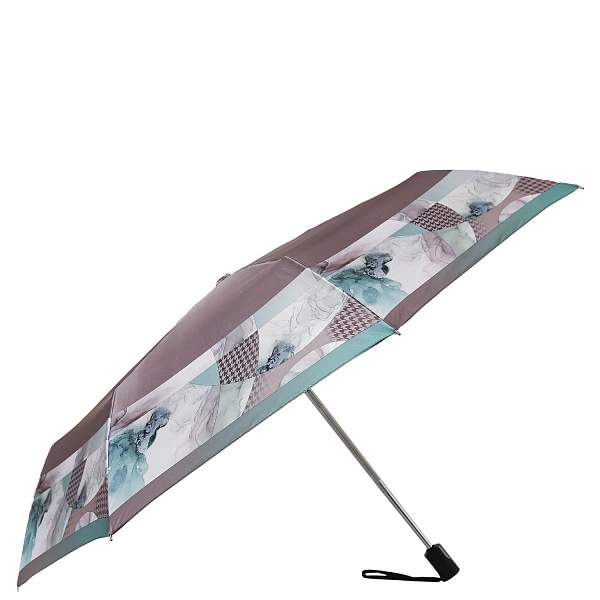 UFLS0074-12 Зонт жен. Fabretti, облегченный,  автомат, 3 сложения, сатин Fabretti, Артикул: UFLS0074-12 фото №1