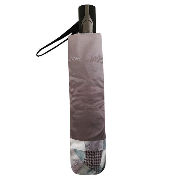 UFLS0074-12 Зонт жен. Fabretti, облегченный,  автомат, 3 сложения, сатин Fabretti, Артикул: UFLS0074-12 фото №1