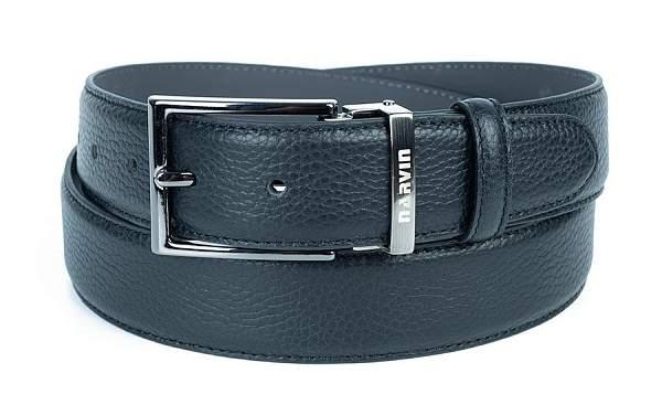 Мужской ремень из натуральной кожи Vasheron, Артикул: 31085-Rolax Black /135 фото №1