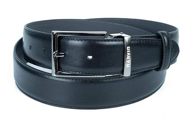 Мужской ремень из натуральной кожи Vasheron, Артикул: 31085-Vegetta Black /115 фото №1