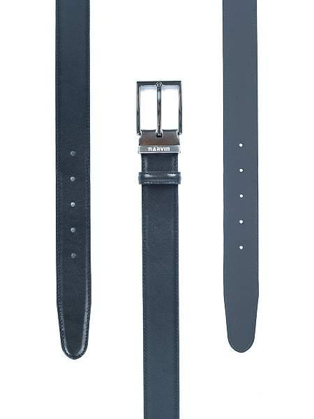 Мужской ремень из натуральной кожи Vasheron, Артикул: 31085-Vegetta Black /125 фото №1