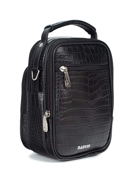 Мужская сумка из натуральной кожи Vasheron, Артикул: 9475-Aligro Black фото №1