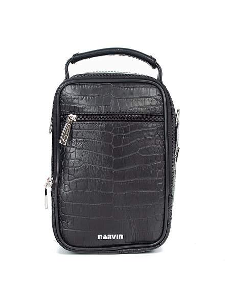 Мужская сумка из натуральной кожи Vasheron, Артикул: 9475-Aligro Black фото №1