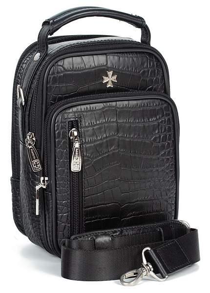 Мужская сумка из натуральной кожи Vasheron, Артикул: 9475-Aligro Black фото №1