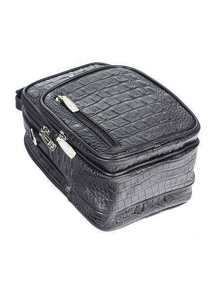 Мужская сумка из натуральной кожи Vasheron, Артикул: 9475-Bambino Black фото №1