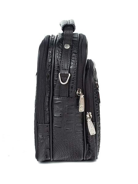 Мужская сумка из натуральной кожи Vasheron, Артикул: 9475-Bambino Black фото №1