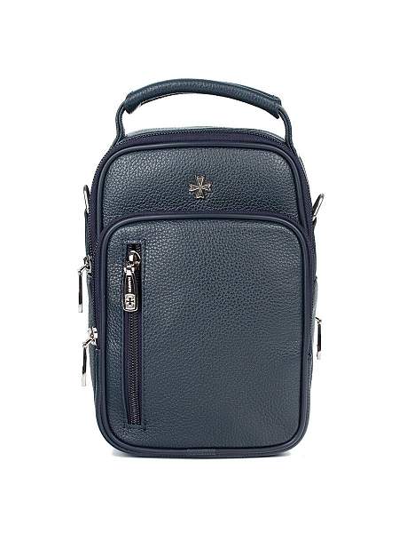 Мужская сумка из натуральной кожи Vasheron, Артикул: 9475-Polo D.Blue фото №1