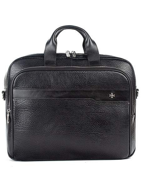 Сумка портфель А4 из натуральной кожи 9771-Bridge Black Vasheron, Артикул: 9771-Bridge Black фото №1