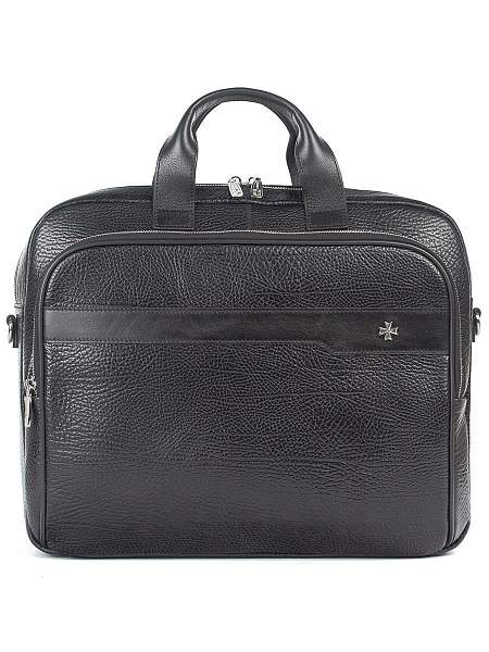 Сумка портфель А4 из натуральной кожи 9771-Bridge Black Vasheron, Артикул: 9771-Bridge Black фото №1