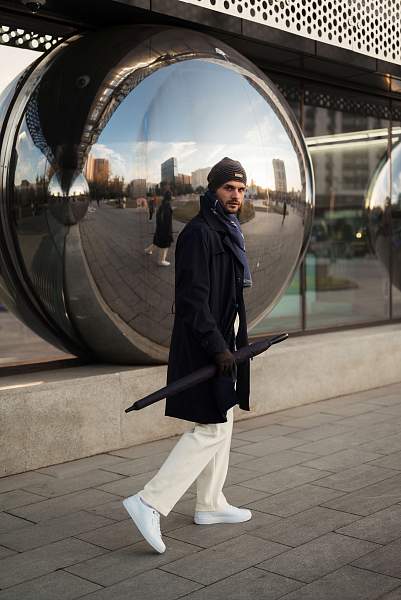 G940-033 Navy (Синий) Зонт мужской трость Fulton Fulton, Артикул: G940-033 Navy фото №1