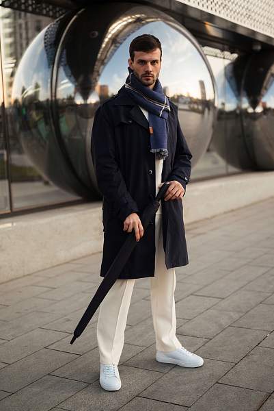 G940-033 Navy (Синий) Зонт мужской трость Fulton Fulton, Артикул: G940-033 Navy фото №1