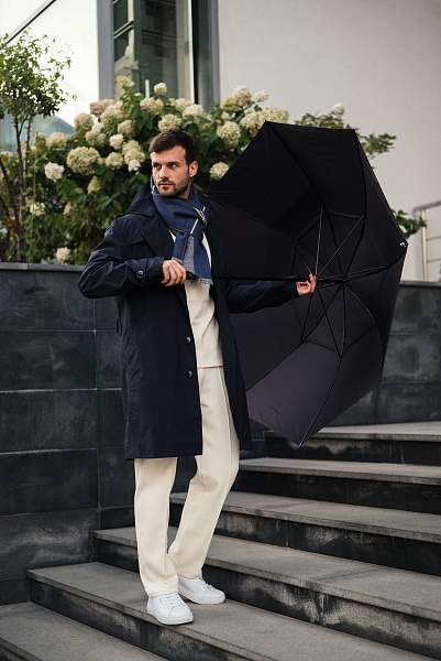 G940-033 Navy (Синий) Зонт мужской трость Fulton Fulton, Артикул: G940-033 Navy фото №1