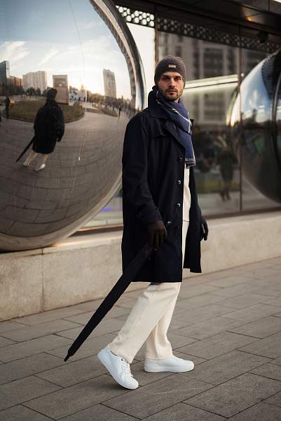 G940-033 Navy (Синий) Зонт мужской трость Fulton Fulton, Артикул: G940-033 Navy фото №1