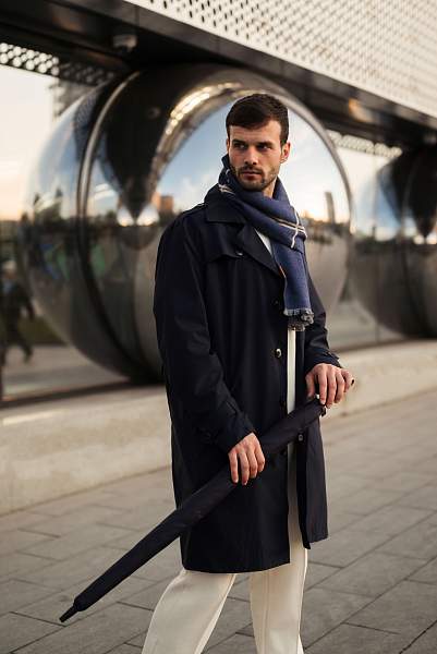 G940-033 Navy (Синий) Зонт мужской трость Fulton Fulton, Артикул: G940-033 Navy фото №1