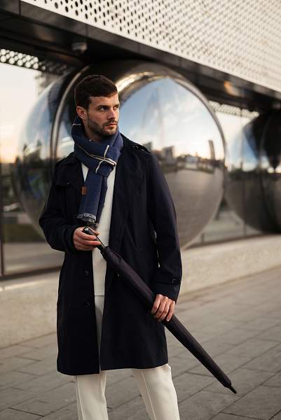 G940-033 Navy (Синий) Зонт мужской трость Fulton Fulton, Артикул: G940-033 Navy фото №1