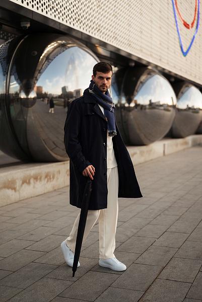 G940-033 Navy (Синий) Зонт мужской трость Fulton Fulton, Артикул: G940-033 Navy фото №1