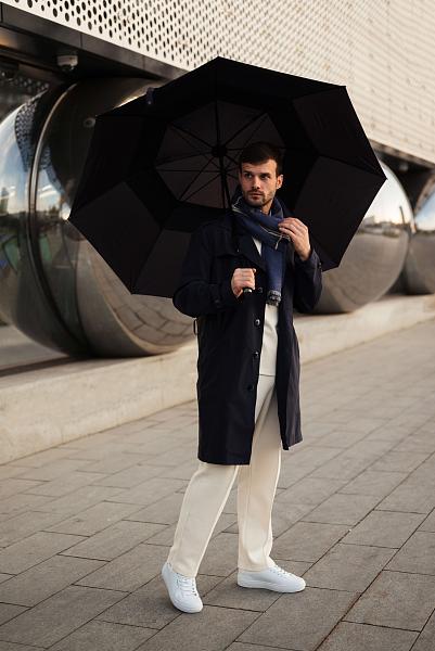 G940-033 Navy (Синий) Зонт мужской трость Fulton Fulton, Артикул: G940-033 Navy фото №1