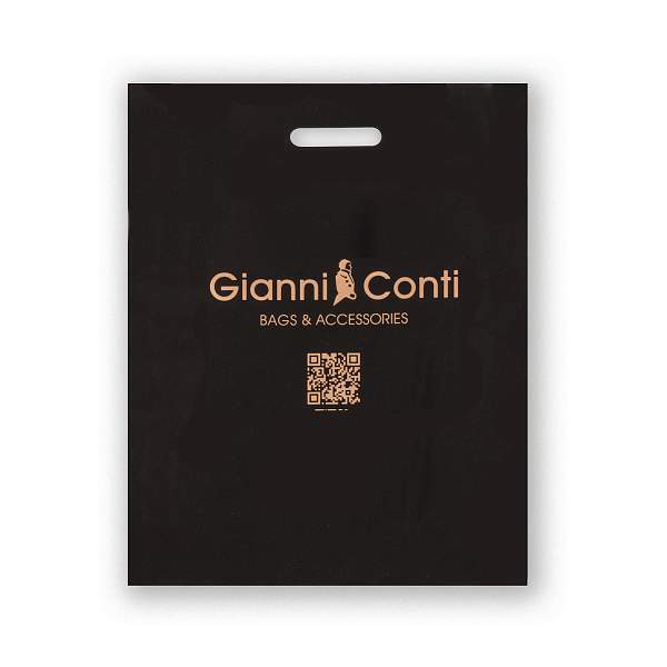 Подарочный пакет черный Gianni Conti Подарочный пакет L Gianni Conti, Артикул: Подарочный пакет L фото №1