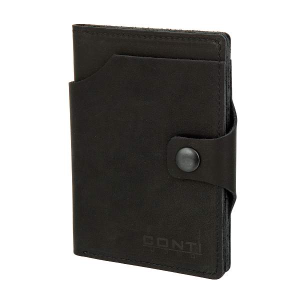 Портмоне 3 в 1 Conti UOMO черный Conti Uomo 12253 black Conti Uomo, Артикул: 12253 black фото №1