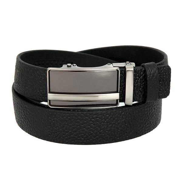 Ремень с пряжкой автомат черный Conti Uomo 7079092 Black XXXXL Conti Uomo, Артикул: 7079092 Black XXXXL фото №1