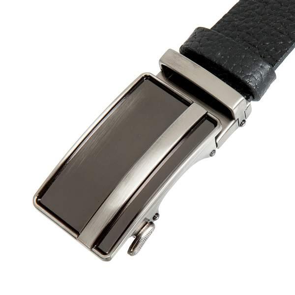 Ремень с пряжкой автомат черный Conti Uomo 7079092 Black XXXXL Conti Uomo, Артикул: 7079092 Black XXXXL фото №1