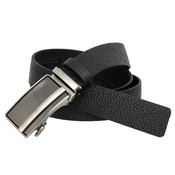 Ремень с пряжкой автомат черный Conti Uomo 7079092 Black XXXXL Conti Uomo, Артикул: 7079092 Black XXXXL фото №1