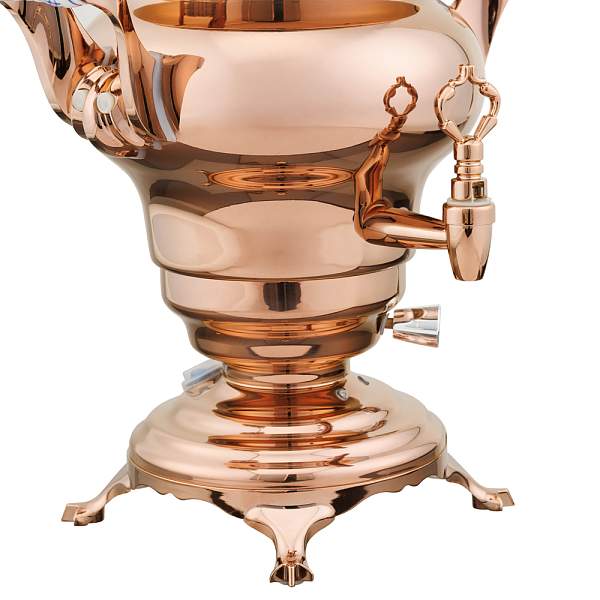 Самовар BEEM модель Odessa, 3 литра, золотистый 06981 (06927) Beem, Артикул: 06981 (06927) фото №1