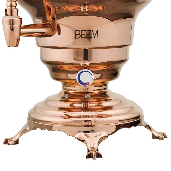 Самовар BEEM модель Odessa, 3 литра, золотистый 06981 (06927) Beem, Артикул: 06981 (06927) фото №1