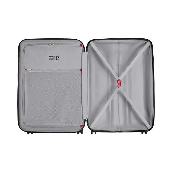 Чемодан WENGER Prymo, чёрный, большой, 52х76х30 см, 93 л, ABS+PC 612538 Wenger, Артикул: 612538 фото №1