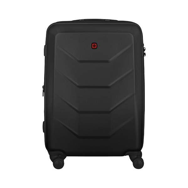 Чемодан WENGER Prymo, чёрный, средний, 45х65х26 см, 59 л, ABS+PC 612537 Wenger, Артикул: 612537 фото №1